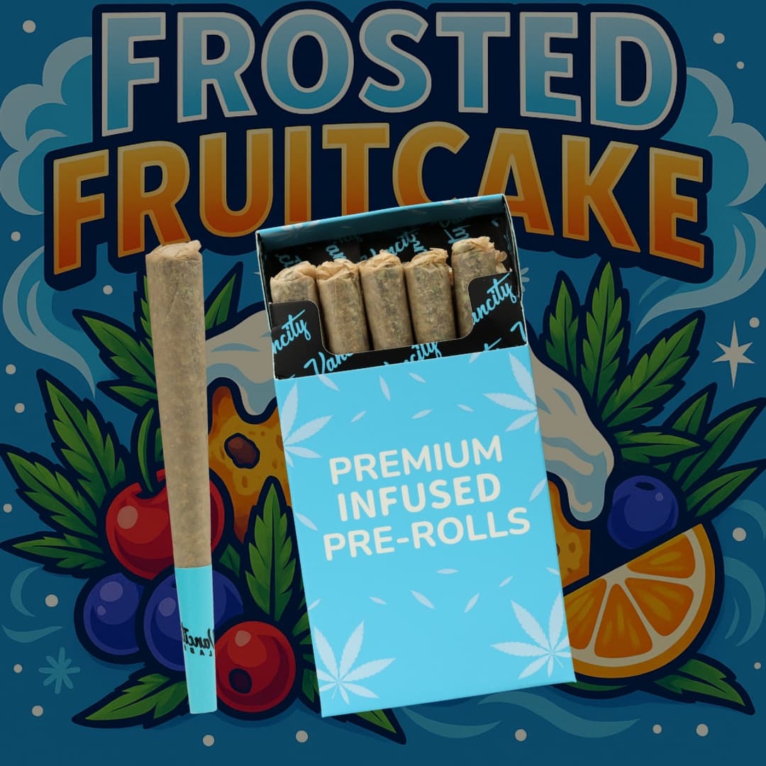 Frosted Fruitcake - Premium INFUSED Flower Pre-rolls 7g (10 x 0.7g)
