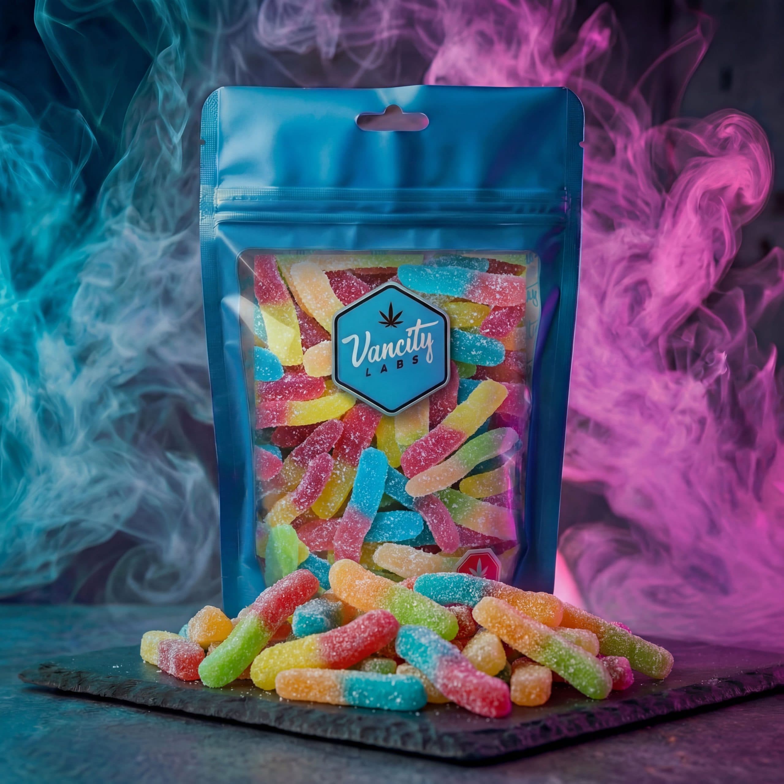 Gummy Worms - Dripped (50 x 30mg)