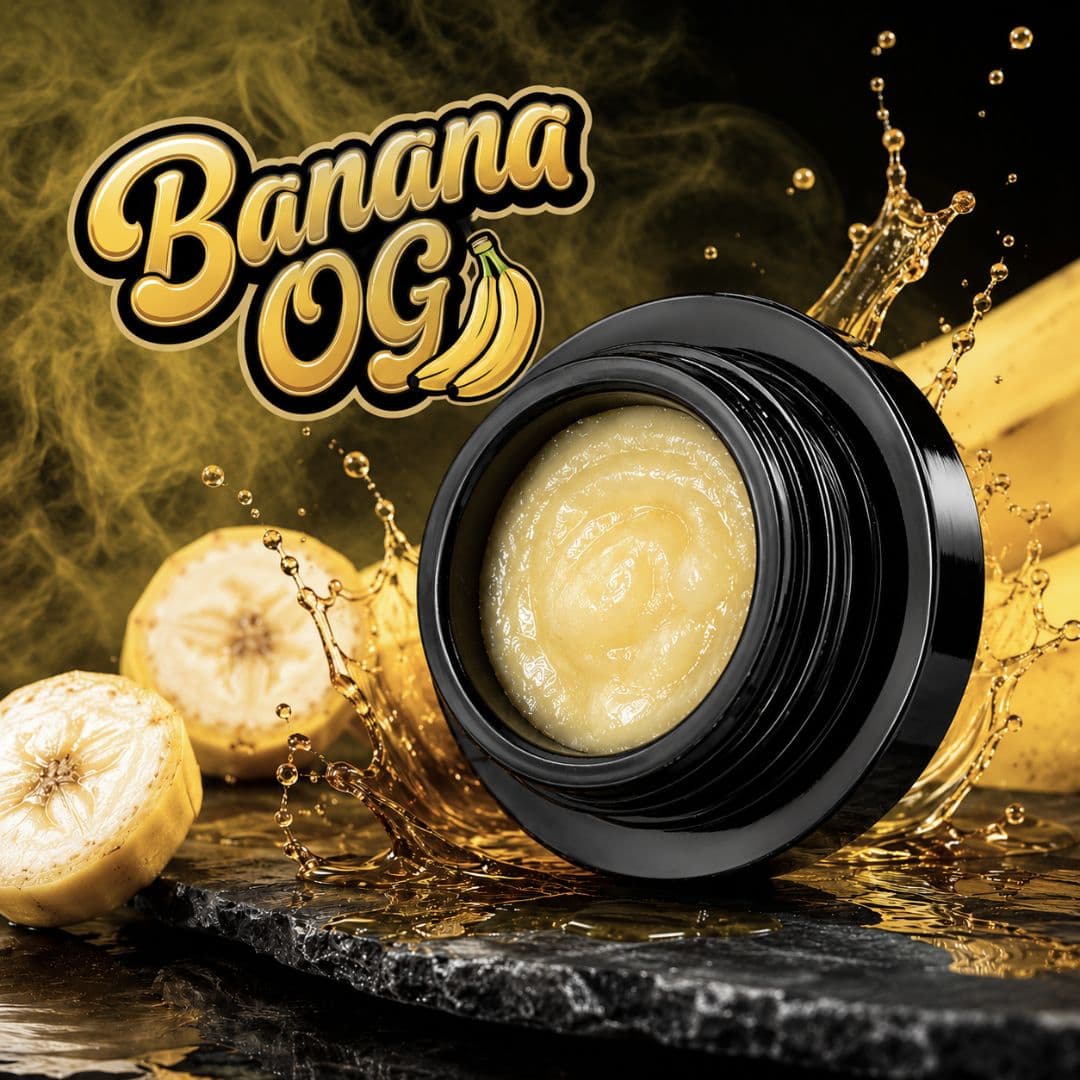Banana OG - Premium Live Rosin
