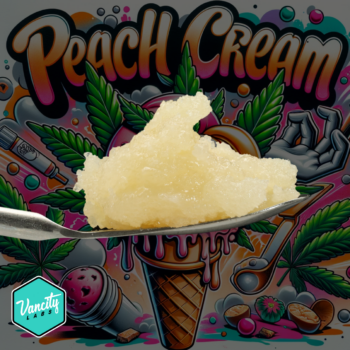 Peach Cream Live Resin by VanCity Labs - premium cannabis extract with sweet peach flavors and high THC content | Dispensary Near Me