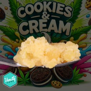 Cookies & Cream HCFSE by VanCity Weed - full-spectrum THC concentrate with rich, dessert-like flavors at a dispensary near me.
