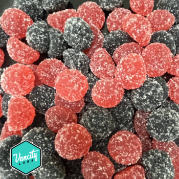 Mixed Berries THC Gummies by VanCity Labs - 30mg cannabis edibles with bold berry flavors, found at a dispensary near me.