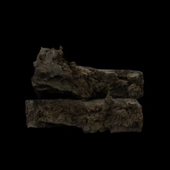 Close‑up of Green Crack Hash by VanCity Labs – dark‑brown hash brick snapped in two, order Hash Online Canada, best hash online Canada, best extracts online Canada